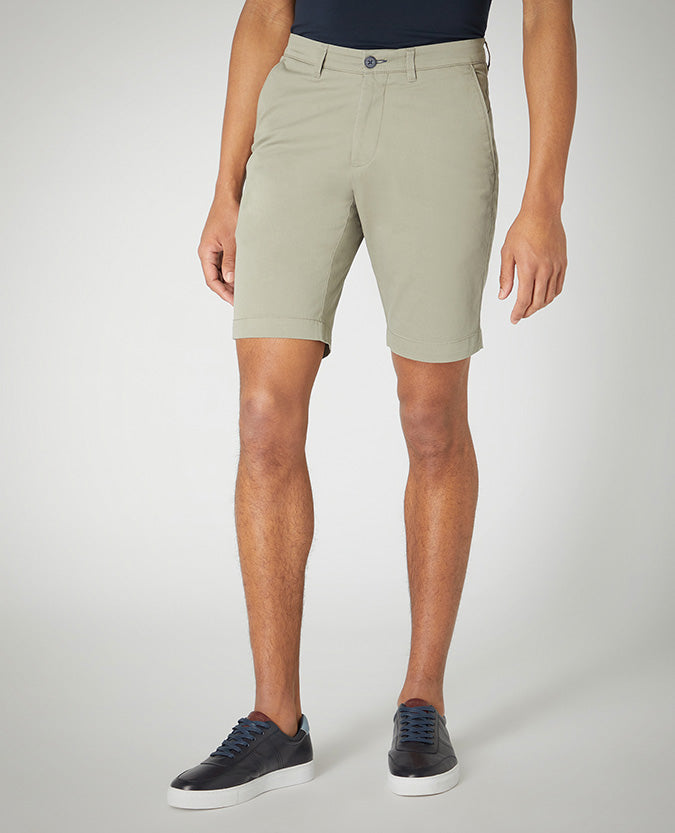 NEW Hudson Relaxed Chino outlet Shorts Mens Size 32 Terra Cotta Flat Front Rust NWT