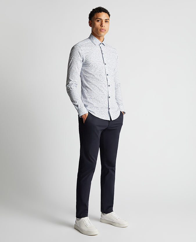 Slim Fit Cotton Stretch Shirt