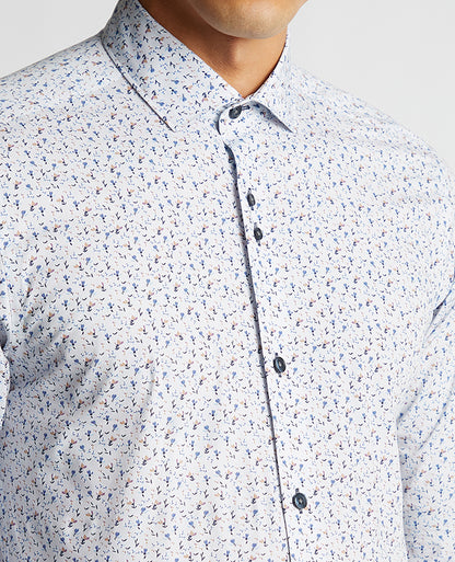 Slim Fit Cotton Stretch Shirt