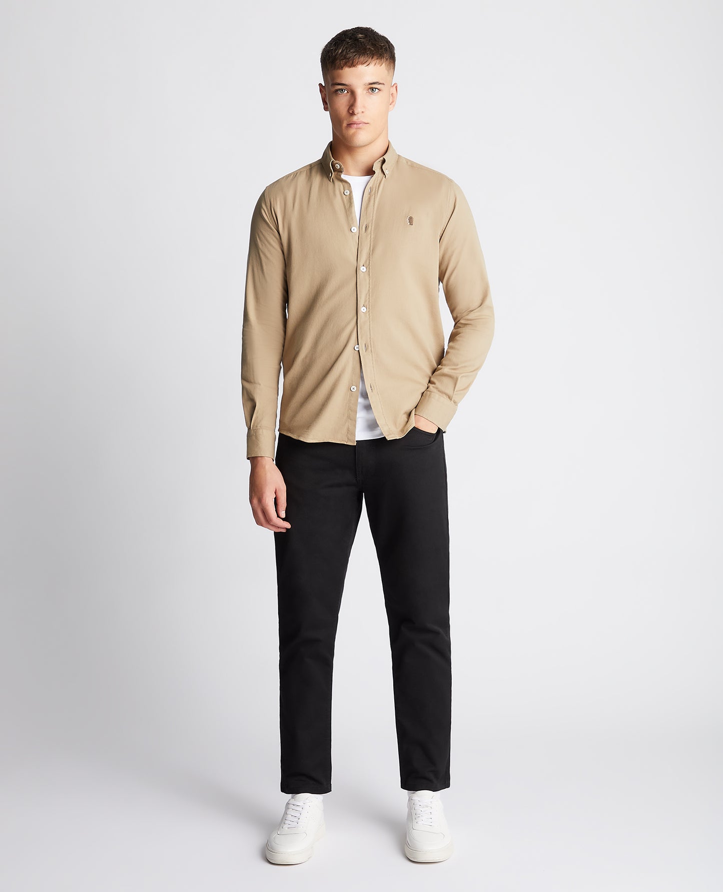 Slim Fit Cotton Stretch Shirt