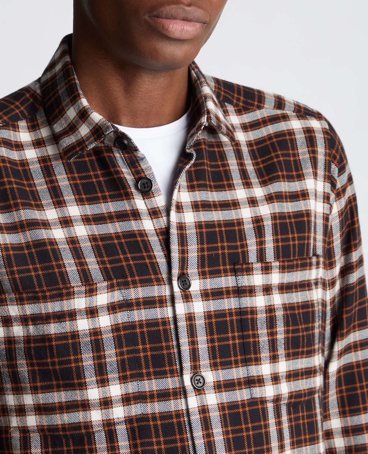 Regular Fit Checked Cotton Overshirt