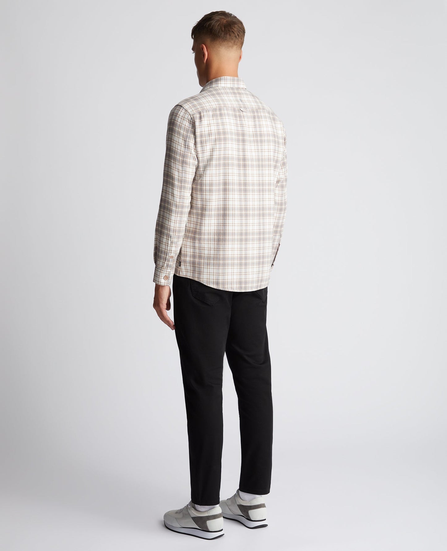 Regular Fit Checked Cotton Overshirt