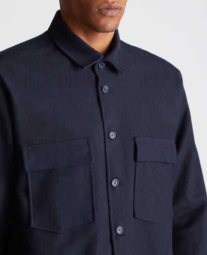 Regular Fit Heavyweight Cotton Overshirt