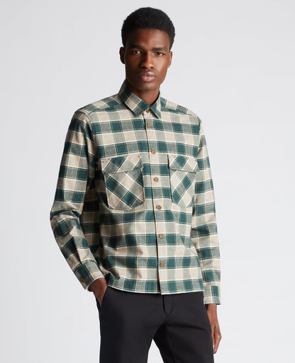 Regular Fit Checked Cotton Shirt