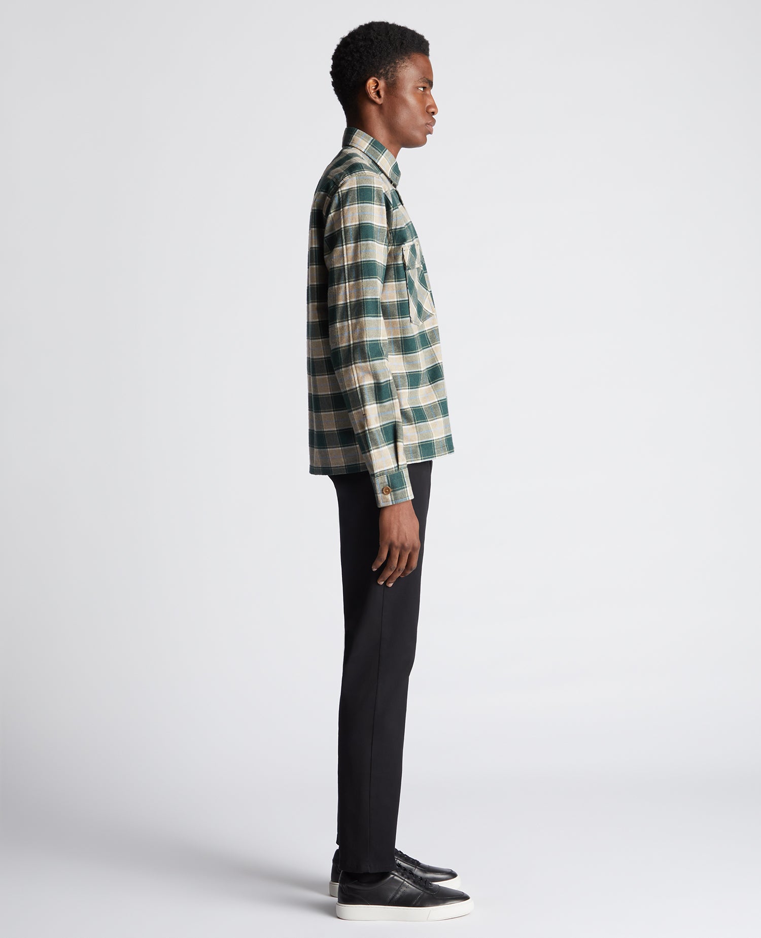 Regular Fit Checked Cotton Shirt