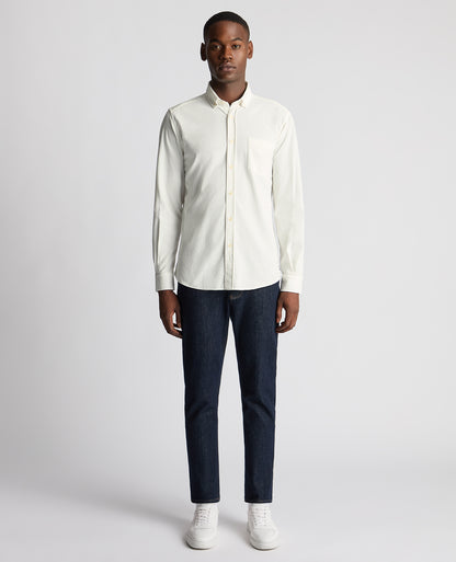 Tapered Fit Micro Corduroy Shirt