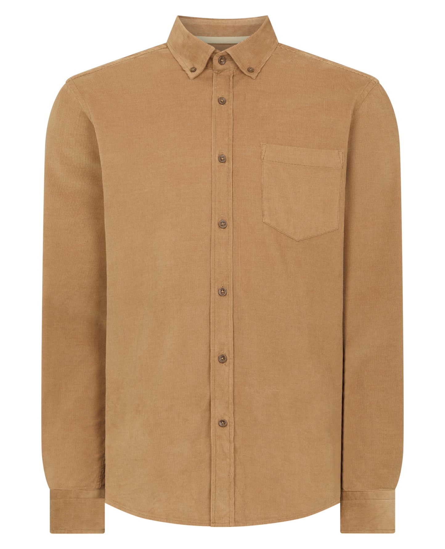 Tapered Fit Micro Corduroy Shirt