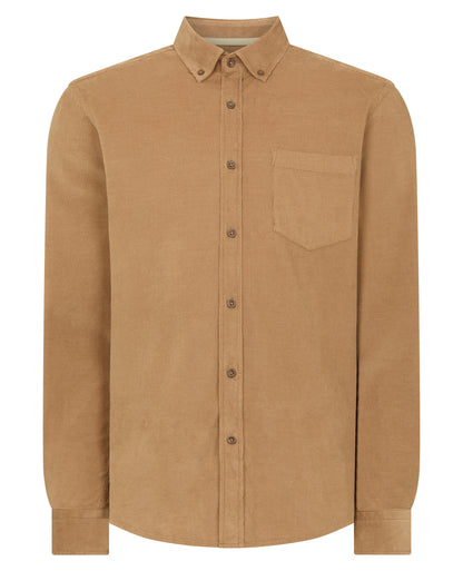 Tapered Fit Micro Corduroy Shirt