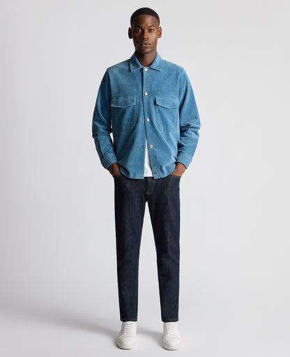 Tapered Fit Corduroy Overshirt