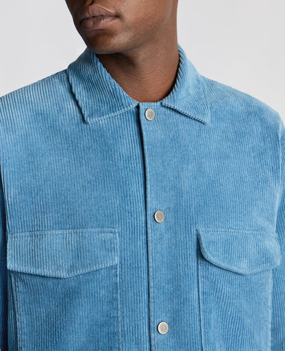 Tapered Fit Corduroy Overshirt