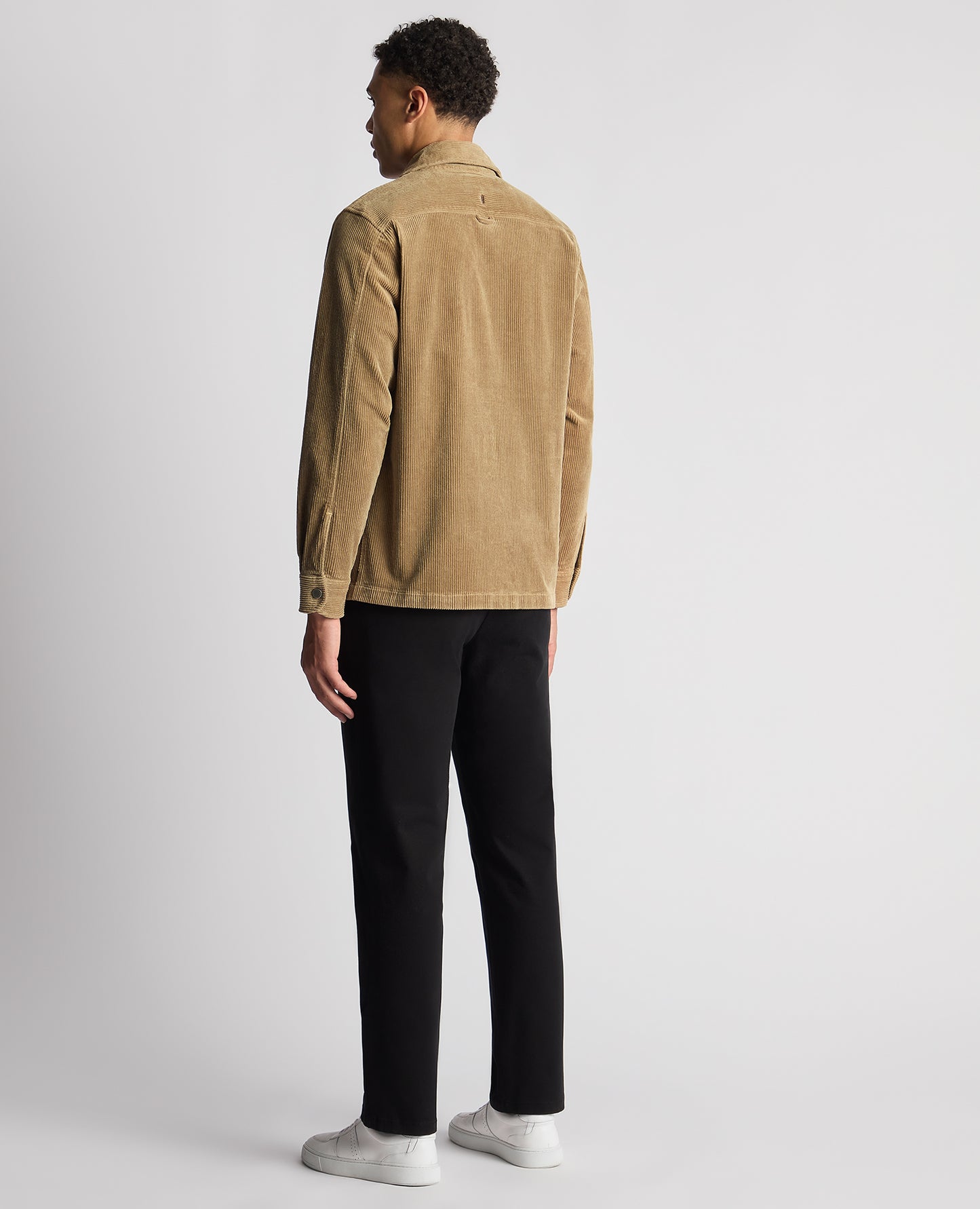 Tapered Fit Corduroy Overshirt