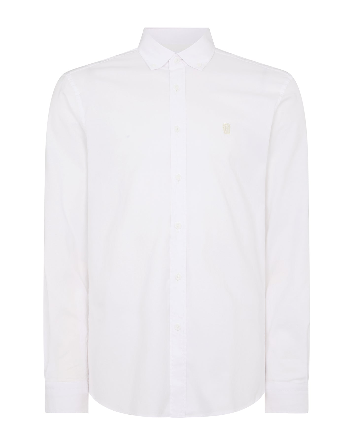 Tapered Fit Oxford Cotton Shirt