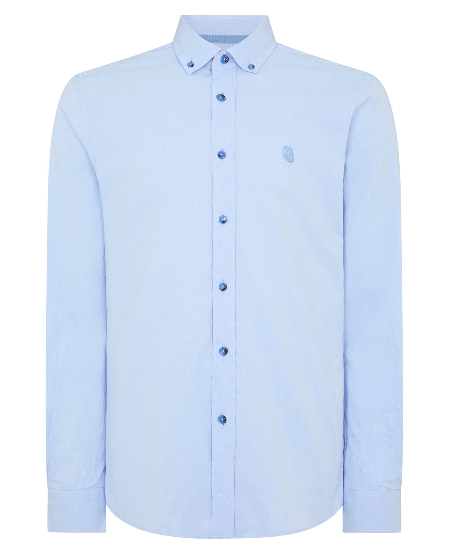 Tapered Fit Oxford Cotton Shirt