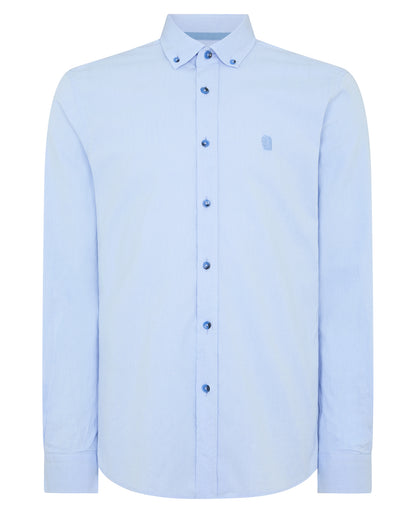 Tapered Fit Oxford Cotton Shirt