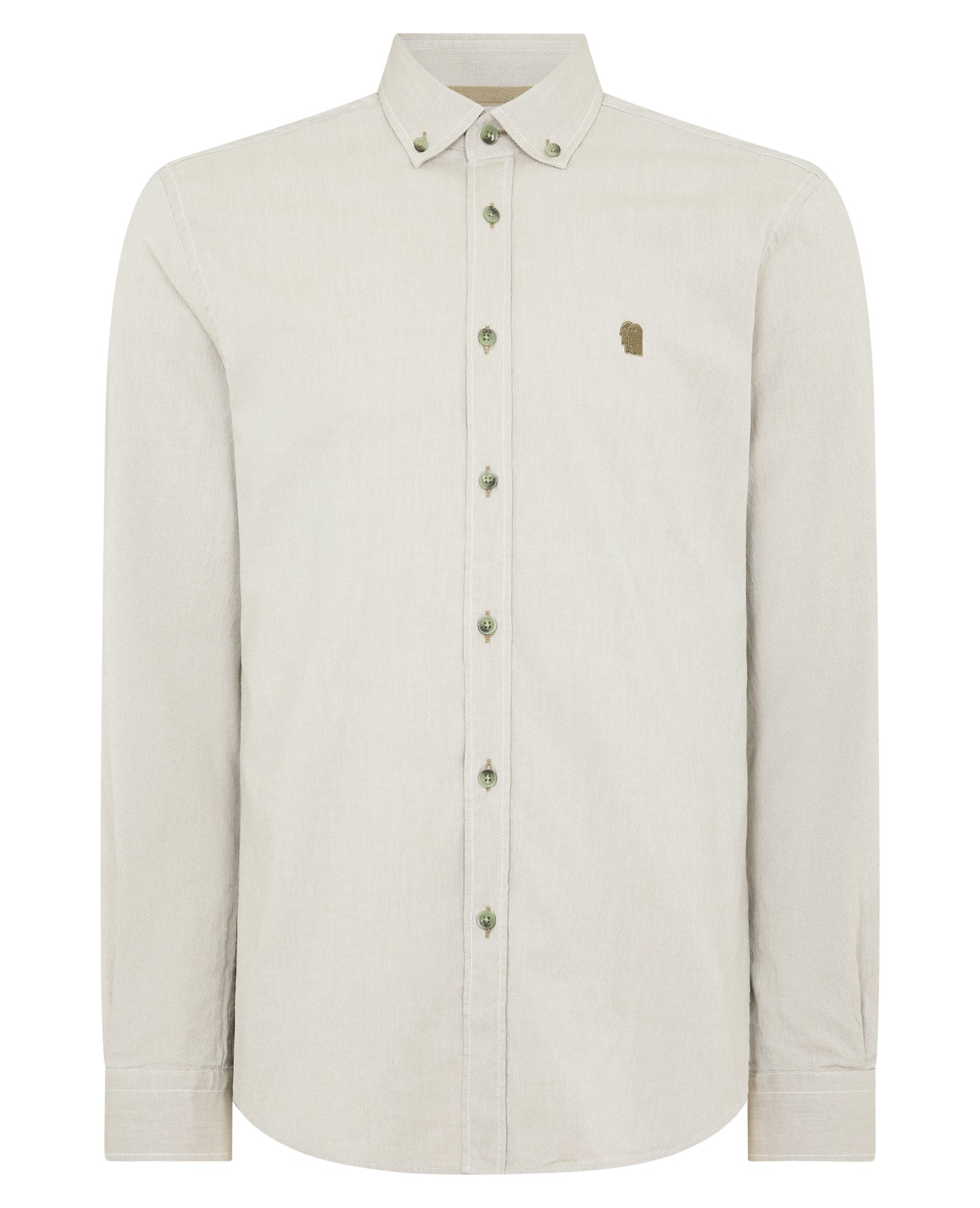 Tapered Fit Oxford Cotton Shirt