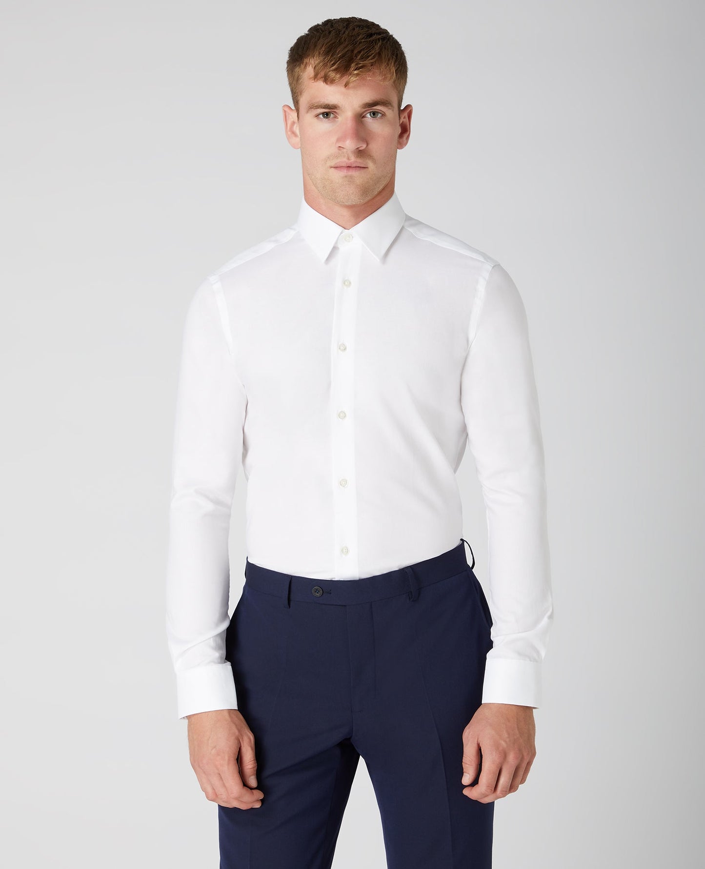 Slim Fit Cotton Oxford Shirt