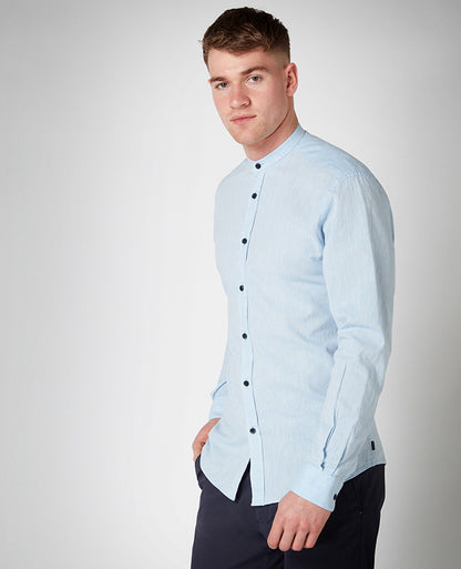 Tapered Fit Cotton Shirt