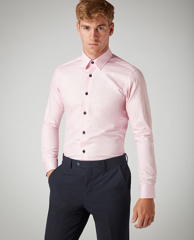 Slim Fit Cotton-Blend Shirt