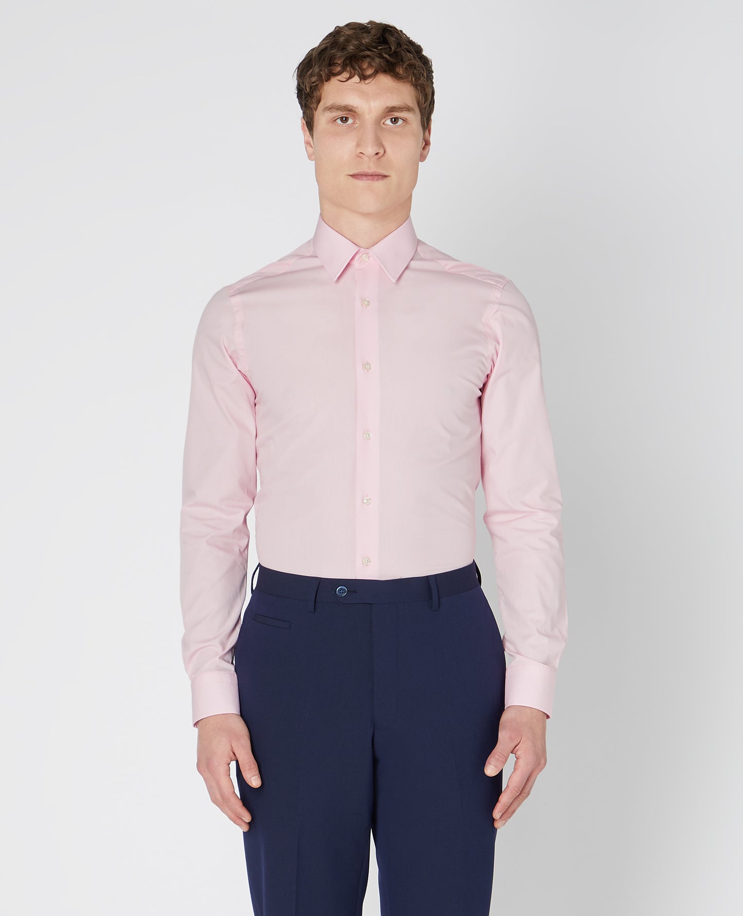 Slim Fit Cotton-Blend Shirt