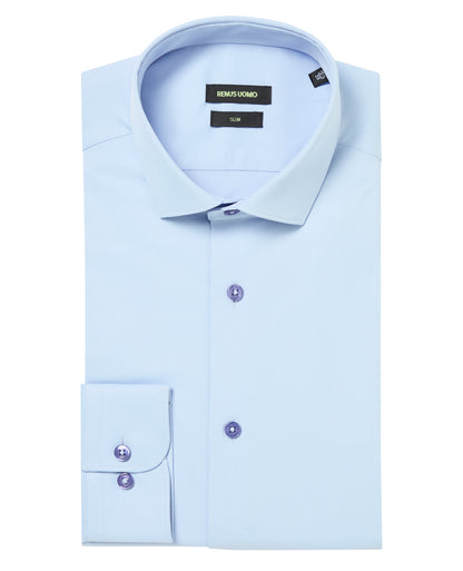 Slim Fit Cotton Stretch Shirt