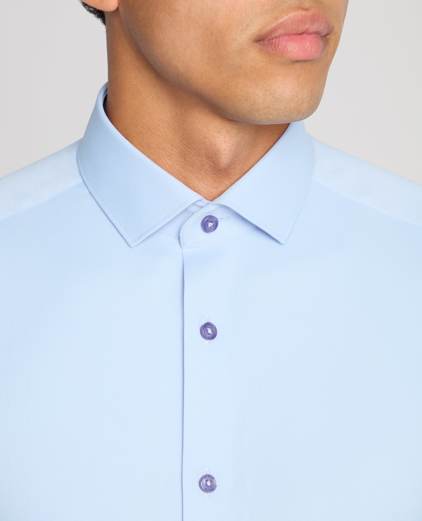 Slim Fit Cotton Stretch Double Cuff  Shirt