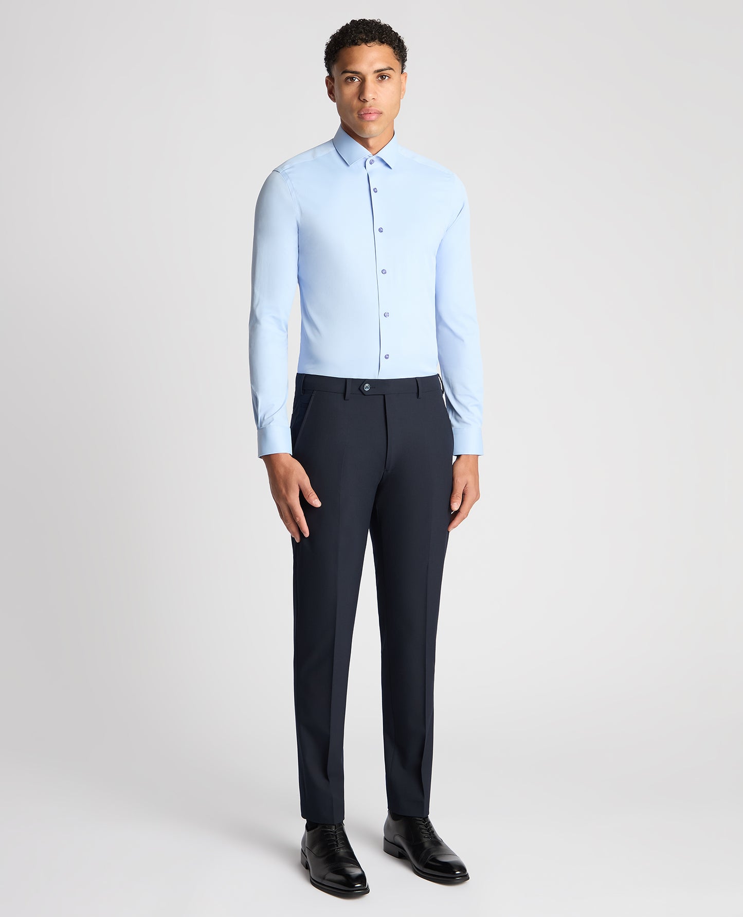 Slim Fit Cotton Stretch Shirt