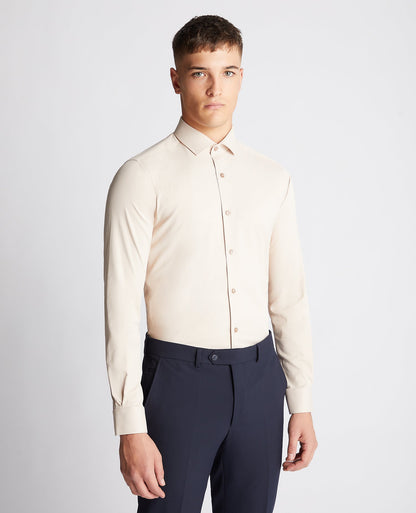 Slim Fit Cotton Stretch Shirt