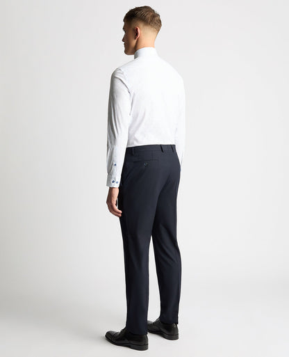 Tapered Fit Cotton Stretch Shirt