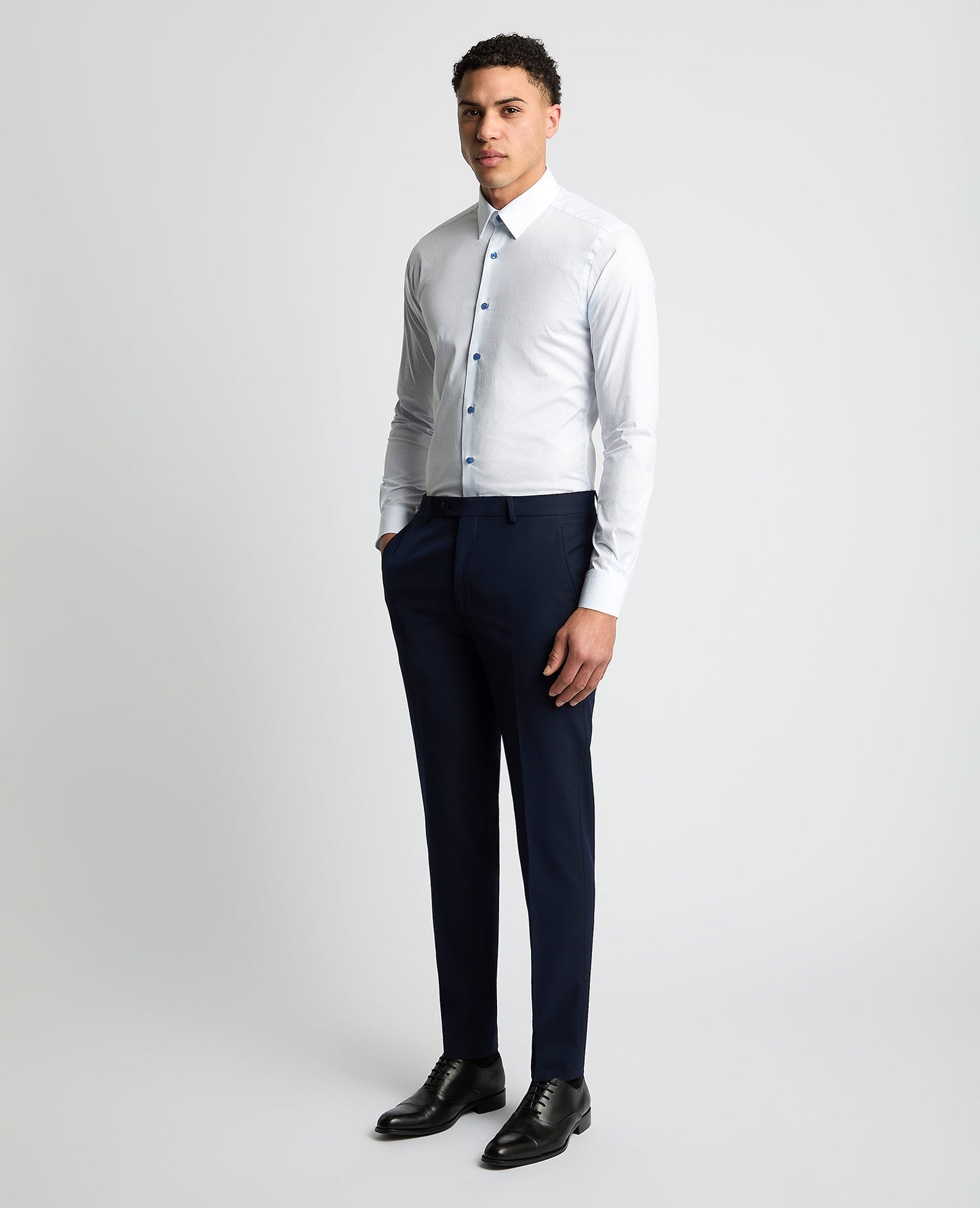 Slim Fit Cotton Stretch Shirt