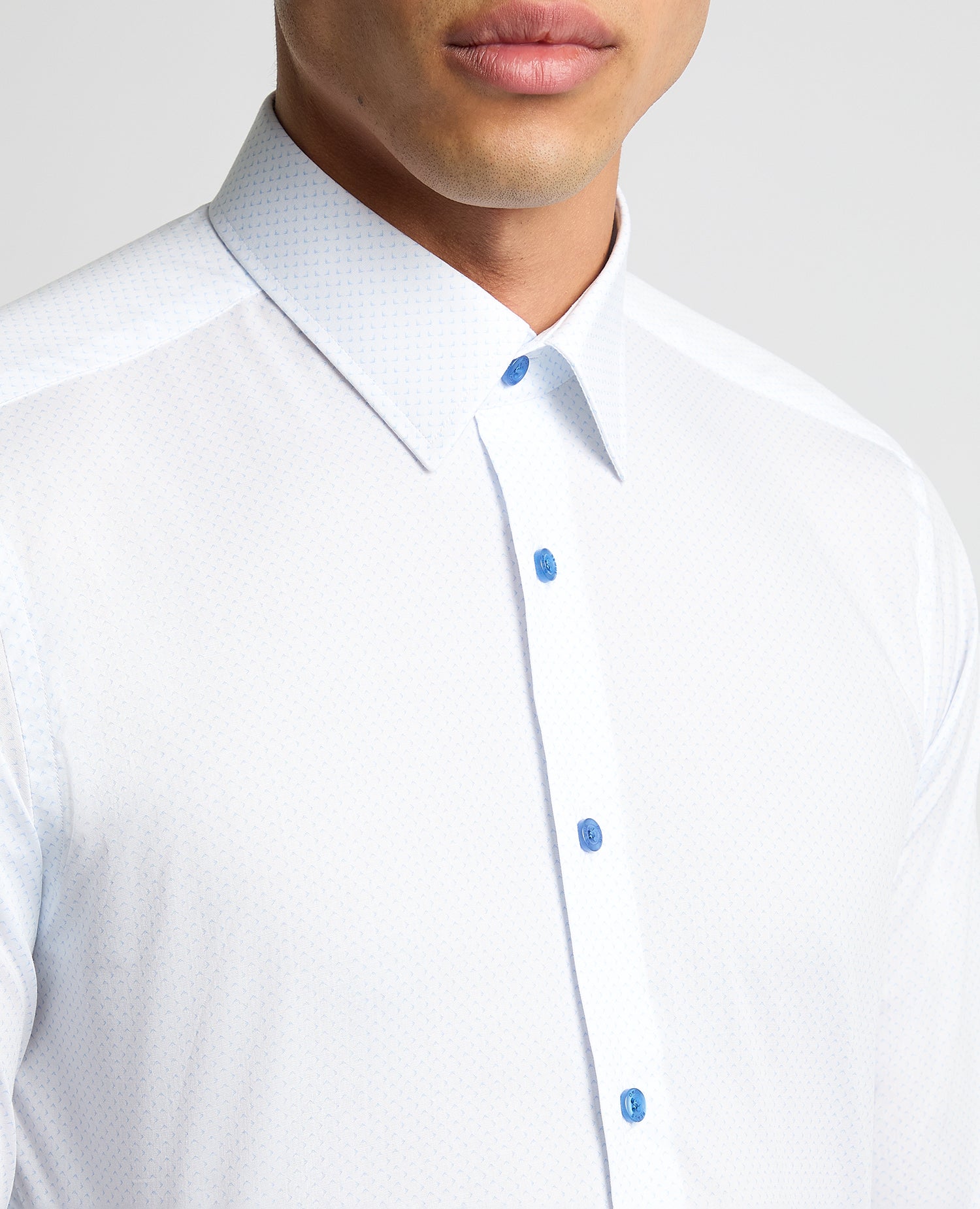 Slim Fit Cotton Stretch Shirt