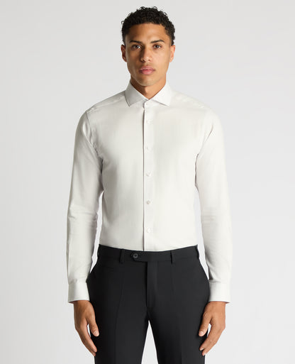 Slim Fit Cotton Twill Shirt