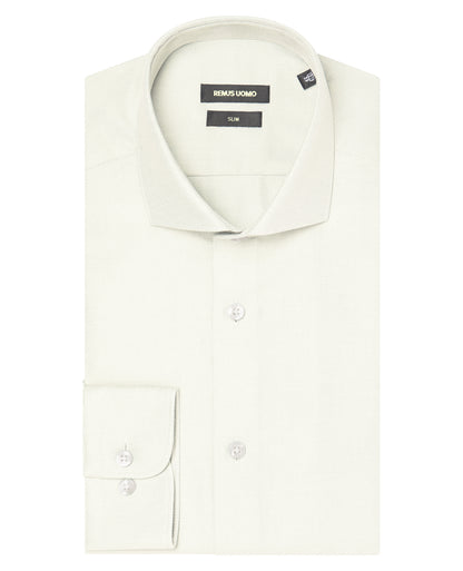 Slim Fit Cotton Twill Shirt