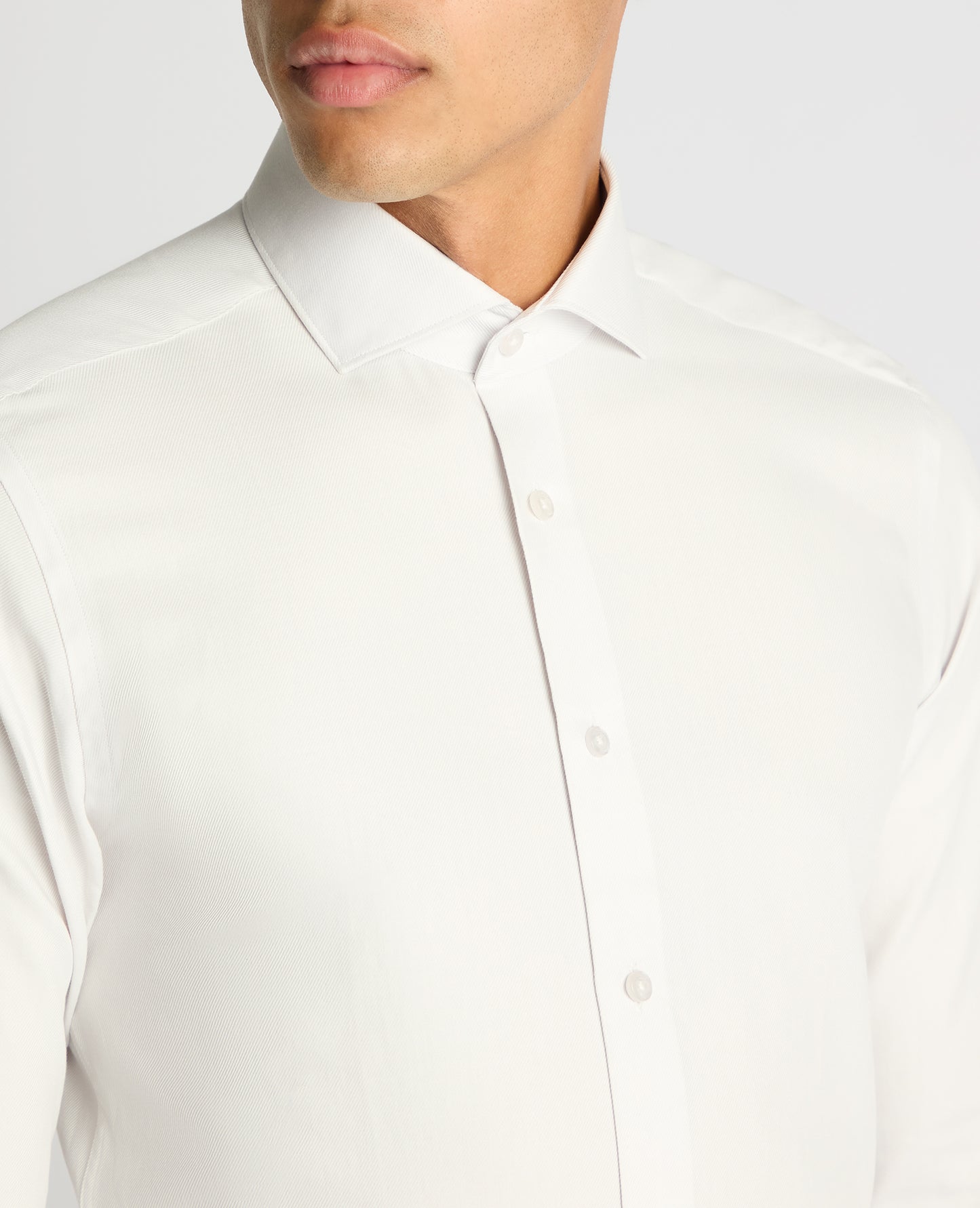 Slim Fit Cotton Twill Shirt