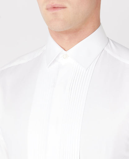 Tapered Fit Cotton-Blend Shirt