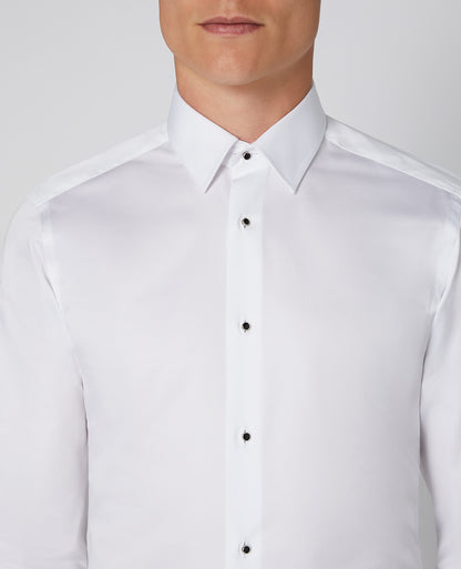 Slim Fit Cotton Evening Shirt