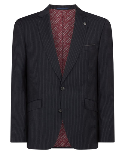 Tapered Fit Wool Rich Suit Jacket