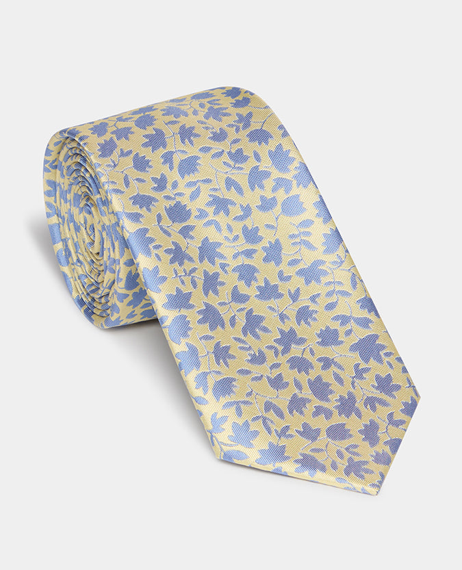 Leaf Print Tie