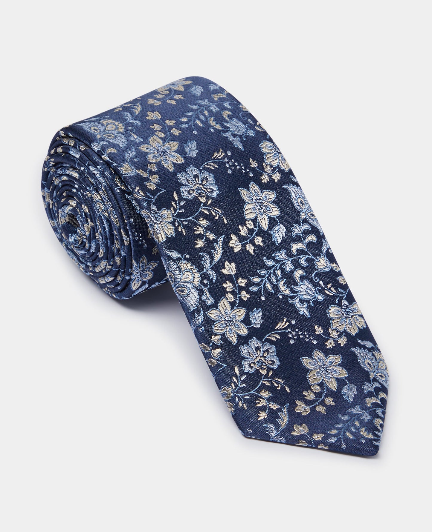 Silk Floral Tie