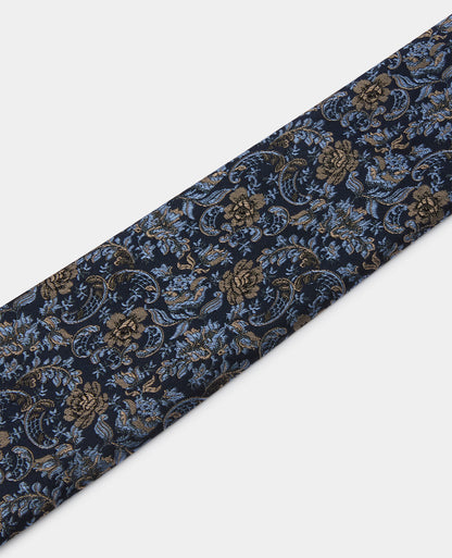 Silk Floral Design Tie