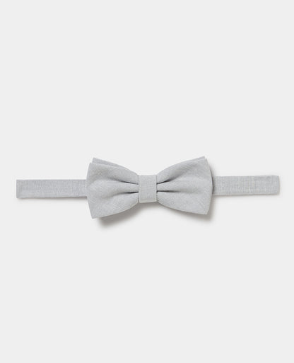 Linen-Blend Bow Tie