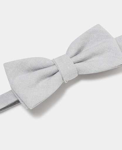 Linen-Blend Bow Tie