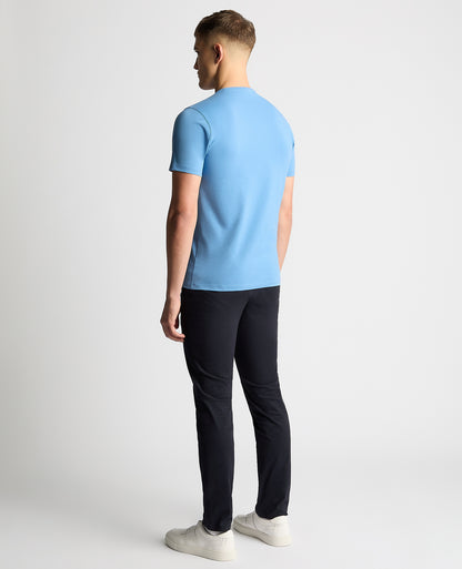 Tapered Fit Cotton-Stretch T-Shirt