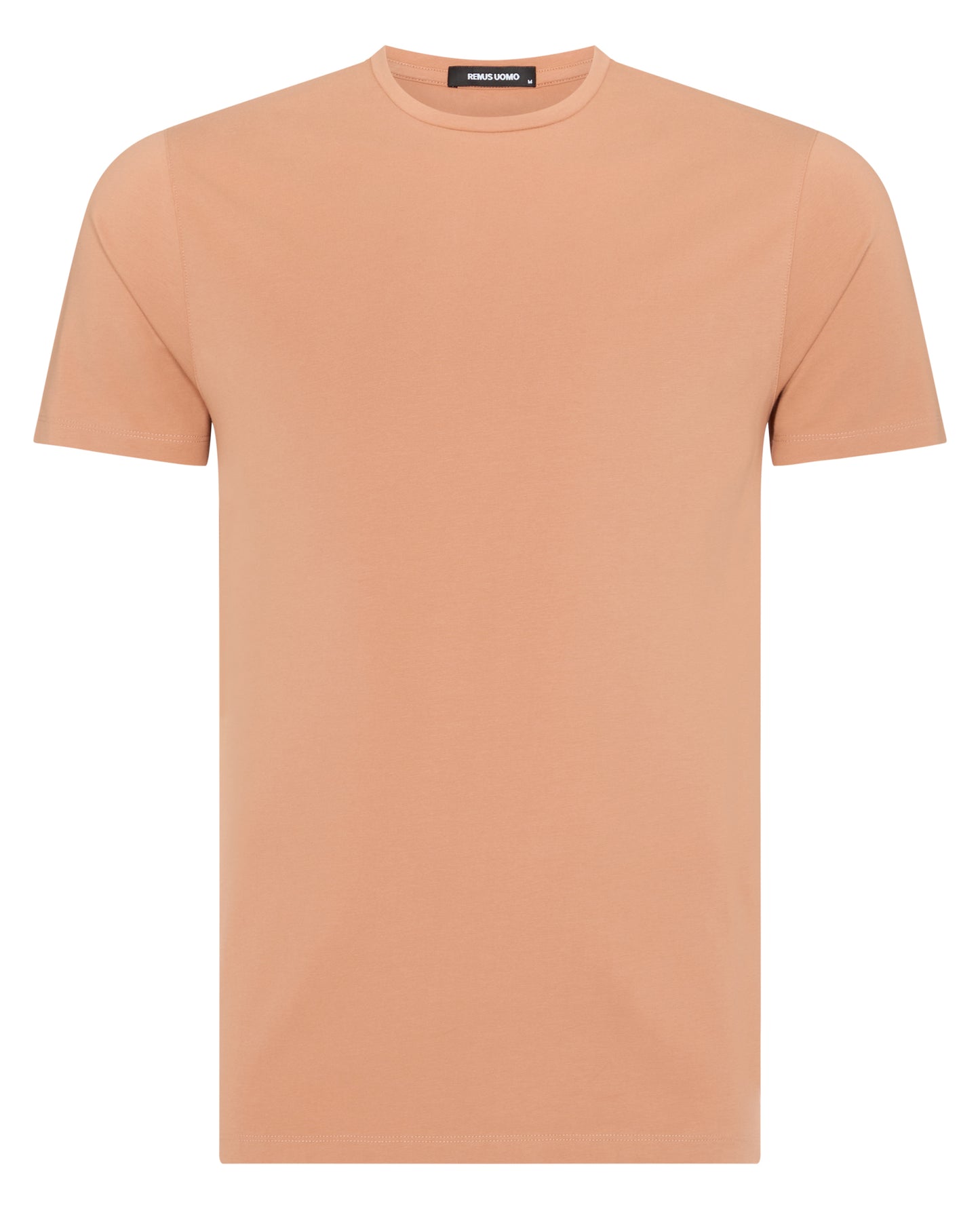 Tapered Fit Cotton-Stretch T-Shirt