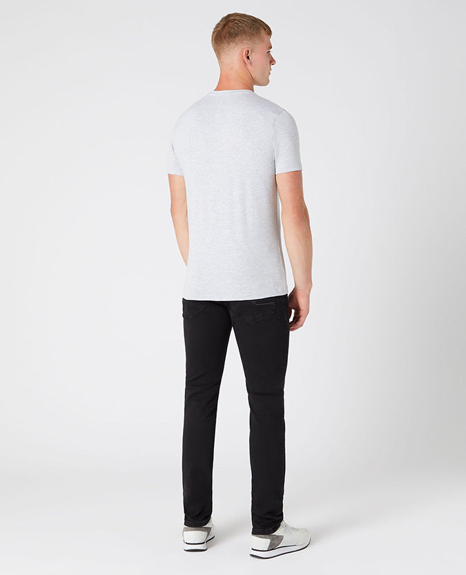 Tapered Fit Cotton-Stretch T-Shirt