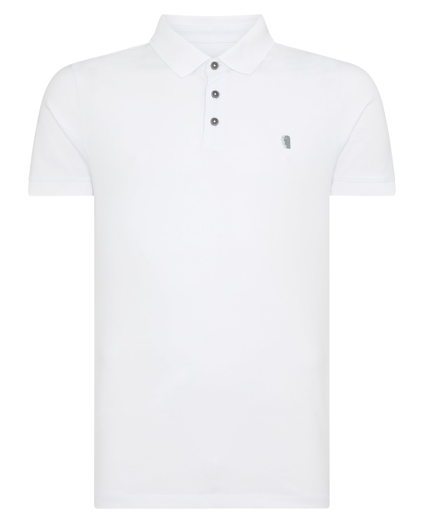 Tapered Fit Cotton-Stretch Polo Shirt