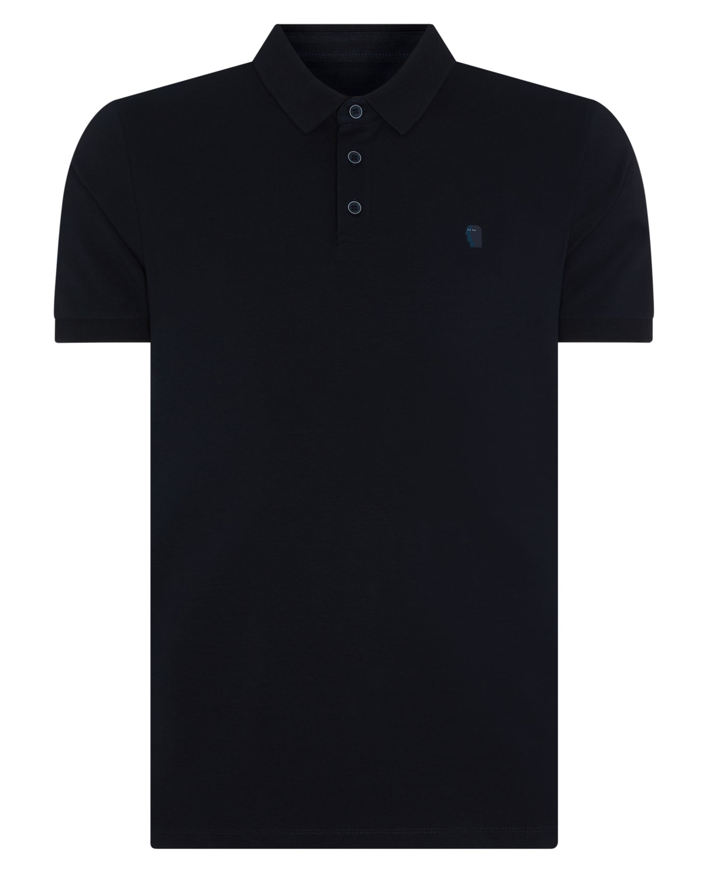 Tapered Fit Cotton-Stretch Polo Shirt