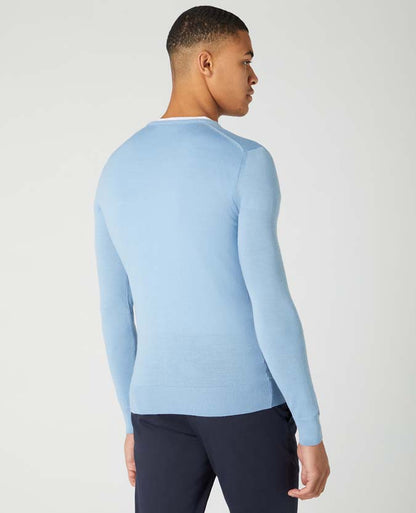 Slim Fit Merino Wool-Blend Sweater