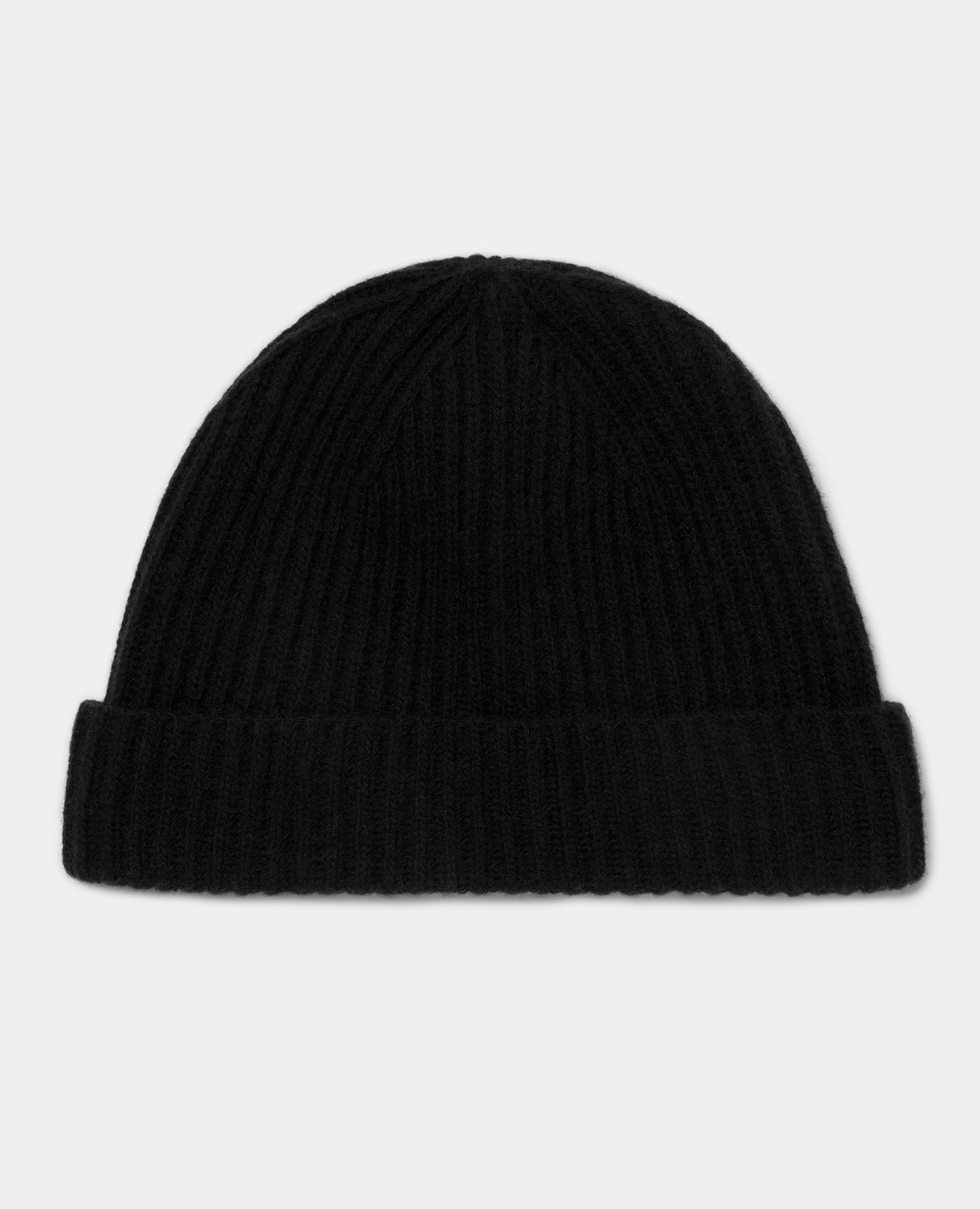 Rib-Knit Wool Rich Beanie