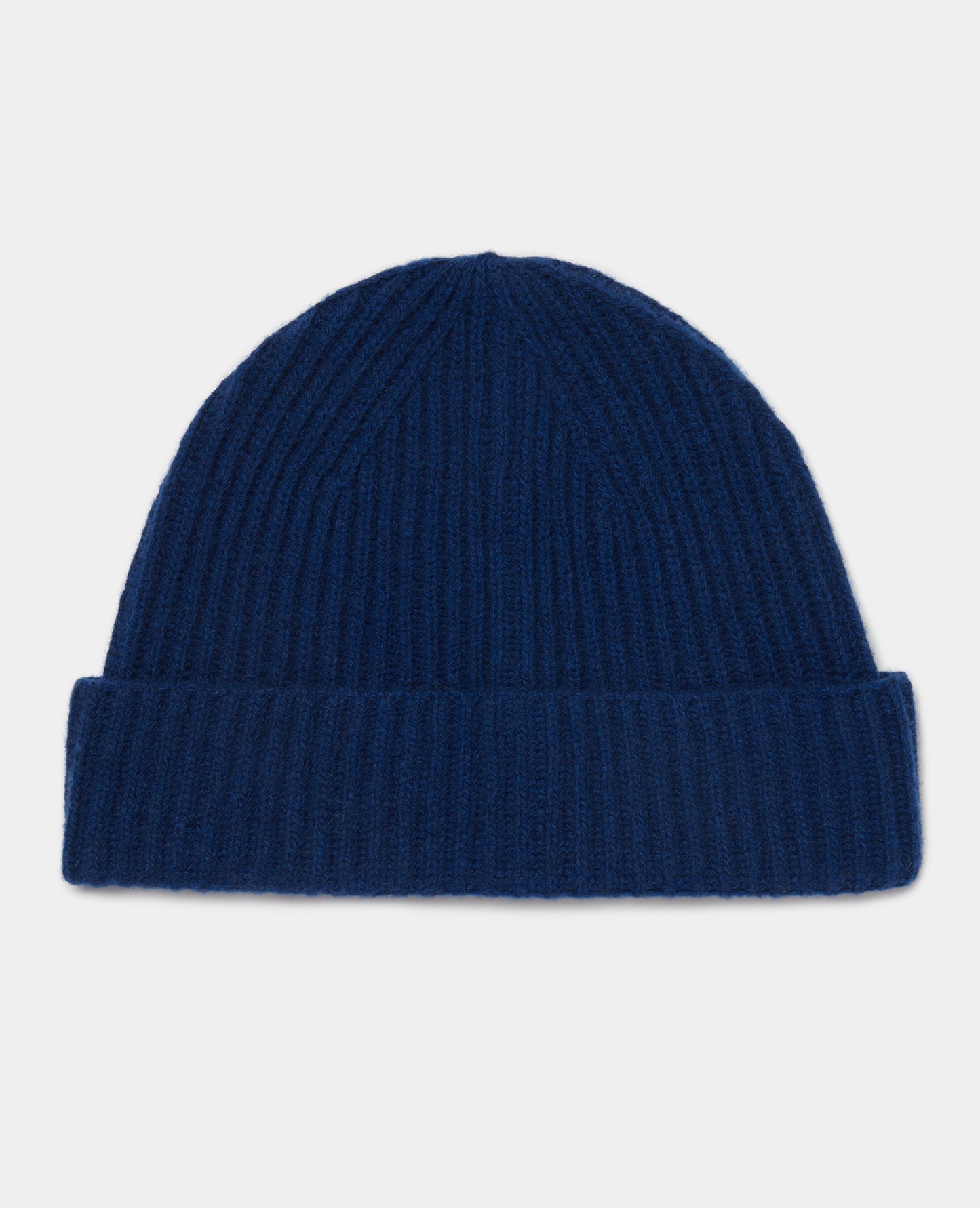 Rib-Knit Wool Rich Beanie