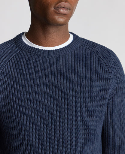 Tapered Fit Chunky Knit Sweater